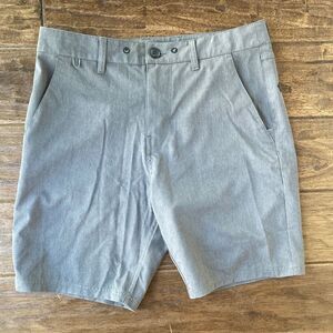 Roark Layover Hybrid Trail Shorts Mens 31 Gray Lightweight Outdoor Stretch Hike